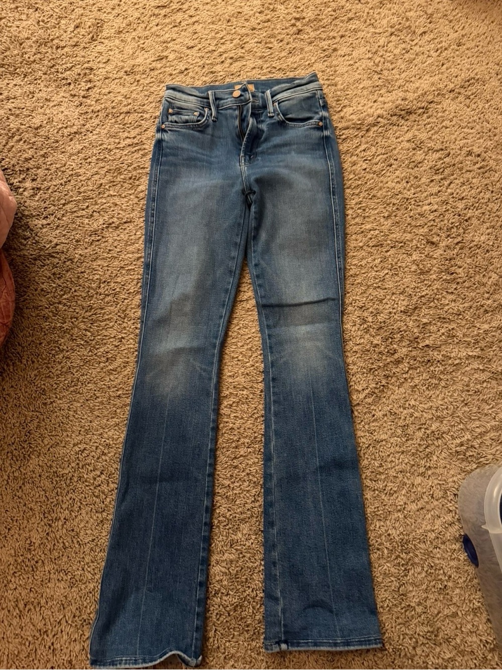 MOTHER The Double Insider Heel Jeans